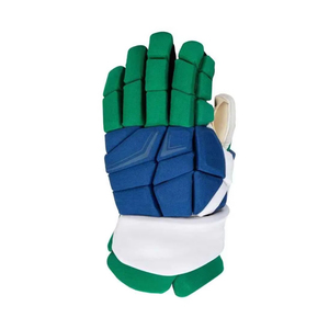 Gants de hockey sur glace en nylon rembourrés pour gaucher, haute qualité, respirants, en fibre de carbone solide, avec sangle de poignet réglable, protection intégrée - Product Image 3