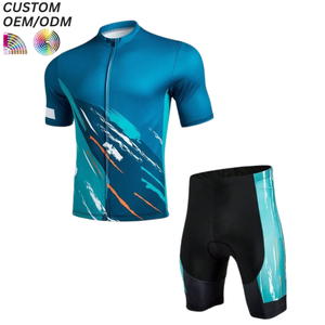 Ensemble de Vêtements de Cyclisme avec Logo Frontal Uni, Maillot de Vélo Respirant et Cuissard à Bretelles, Séchage Rapide, Performance Optimale, Support OEM ODM, Fabricants Grossistes - Product Image 6