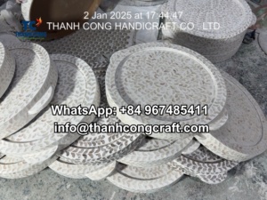 Bandejas de chocolate nácar hechas a mano de suministro de fábrica decorativas ecológicas para el mercado de Oriente Medio al por mayor - Product Image 5