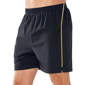 Pantalones Cortos Deportivos Elásticos en Stock, MOQ Bajo, con Tela Flexible, Secado Rápido y Ajuste Cómodo - Product Image 1
