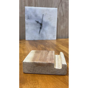 Reloj de Mesa de Mármol Premium TCE Modelo A-Raz-003, Decoración Sofisticada para el Hogar y Decoración Interior de Lujo para Escritorios - Product Image 6