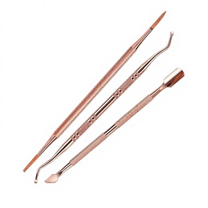 Fine Precision <b>Cuticle</b> Pusher Stainless Steel Dual End <b>Tool</b> for Clean Edge Gentle Care and Detailed Grooming - Product Image 1