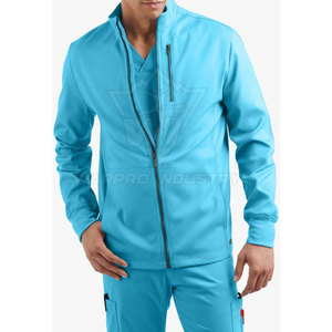 Medical <b>Jacket</b> Custom Hospital Healthcare Uniform Professional Laboratory Clinic Workwear OEM Factory Direct - Product Image 1