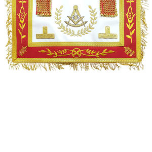 Del fabricante líder: Última llegada - Delantal masónico ligero con cadena de cuello, bajo MOQ - Product Image 2