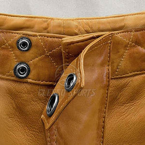 Outdoor Solid Color Leather <b>Pants</b> Casual Wear Men's Leather <b>Pants</b> Hot Selling Leather <b>Pant</b> - Product Image 5