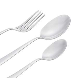Ensemble de couverts de luxe en acier inoxydable, haute qualité, finition polie miroir, pour hôtel et restaurant, à prix avantageux - Product Image 6