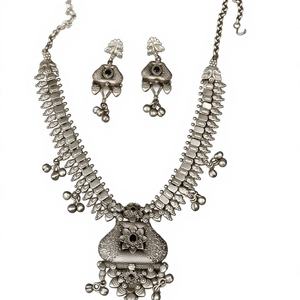 Oxidized Brass Gold Plated Alloy Zircon Bohemia Bridal Jewelry <b>Sets</b> for Women Engagement Party Wedding Gift - Product Image 1