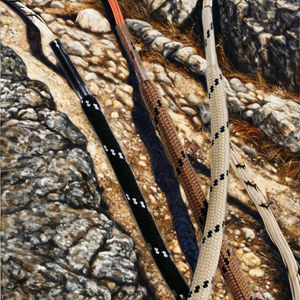 Colorful Series Dot Spiral Pattern Coated Luxury Sports Shoe Lace 5mm Polyester <b>Shoelaces</b> for Board Shoes Martin Boots - Product Image 5