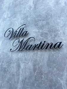 Handcrafted Wooden Custom Name <b>Wall</b> <b>Sign</b> Cutting Letters Plaque for House Entryway Home Decor - Product Image 3