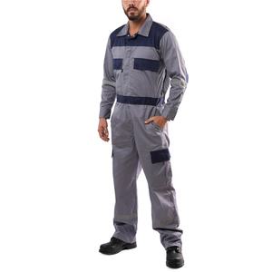 Hot Selling Cotton Blend Long Sleeve Coverall with Tool Pockets Custom Made OEM Service Safety <b>Clothing</b> - Product Image 3