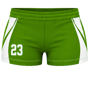 Ensemble de vêtements de sport pour équipes féminines OEM, respirant, manches courtes, col en V, maillot de sport et short à taille élastique pour les équipes scolaires - Product Image 4