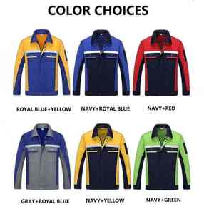 Conjunto de pantalones y chaqueta multibolsillos para técnicos, fontaneros y profesionales, uniforme industrial. - Product Image 6