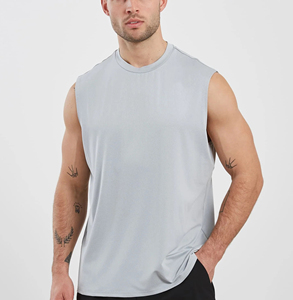 Nouveau débardeur de sport oversize pour homme – Maillot de corps athlétique en coton de haute qualité pour la course et le fitness - Product Image 1