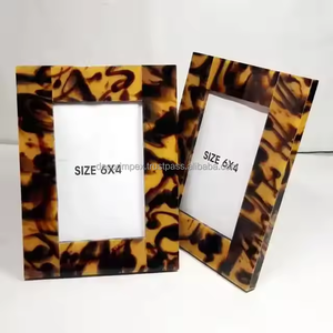 Marco de fotos de resina decorativo para el hogar de alta calidad Marco de fotos de mesa hecho a mano - Product Image 4