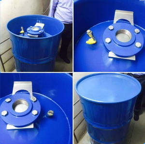 210 Litre Heavy-Duty MS <b>Catalyst</b> Storage Drums for Industrial Packaging - Product Image 5