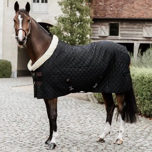 Hot Selling Lightweight Horseware Waterproof Turnout Fabric Winter Fleece Cotton Lining Dressage Use Horse Warm <b>Rugs</b> - Product Image 4