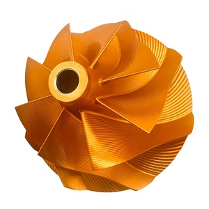 Nuevo Rotor de Turbocompresor Ray Yang de 8 Aspas, Impulsor de Aluminio Naranja de 49.7/67.4mm, Repuesto para Reparación - Product Image 3