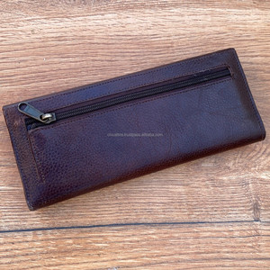 Cartera de mujer de cuero genuino de grano completo al por mayor Popular, tarjetas de diseñador de lujo, soporte para monedas en efectivo, Cartera de cuero de vaca, embrague para teléfono - Product Image 4