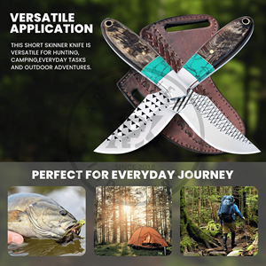 Cuchillo de Acero Raspado de Grado Industrial con Diseño de Cuchilla de Vaquero, Artesanía Premium Hecha a Mano, Etiquetado Privado OEM - Product Image 6