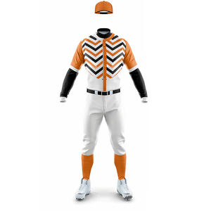 Uniforme de baseball entièrement sublimé, vêtements d'équipe personnalisés, vêtements de baseball, prix direct usine - Product Image 3