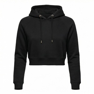 Vente en gros de sweats à capuche en molleton pour femmes, personnalisables en couleur, avec logo personnalisé, grandes tailles, vêtements de sport décontractés - Product Image 1