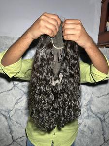 Wholesale Direct From Factory High Selling Real Indian Human Hair 13x4 HD Lace Curly <b>Wig</b> Single Donor Hair - Product Image 4