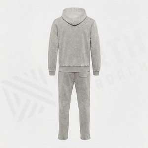 Lightweight Men Acid Washed <b>Tracksuit</b> Breathable Comfortable Sports Wear Gym Workout Activewear Custom Jogger Suits Gear - Product Image 2