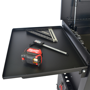 Chariot utilitaire robuste en acier thermolaqué à 4 tiroirs pour garage, atelier, stockage industriel - Product Image 2
