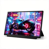 Moniteur portable double écran OED/ODM M5 15,6 pouces IPS 1080P LCD, connexion Type-C directe, HDR FHD, extension d'écran pour ordinateur portable