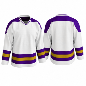 OEM Services High Quality Unisex Custom <b>Ice</b> <b>Hockey</b> <b>Jersey</b> New Arrival Wholesale Price for Adults Loose Oversized <b>Hockey</b> Uniform - Product Image 2