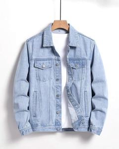 Veste en jean élégante 2026, décontractée, pour l'extérieur, en denim de coton de qualité supérieure, sur mesure, vente en gros - Product Image 1