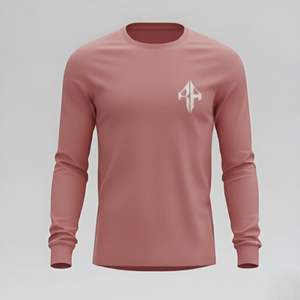 T-shirt Homme Manches Longues Qualité Supérieure 2026 Style Oversize Décontracté Personnalisable 100% Coton Col Rond Sur Demande RIVIAN ATLANTIC - Product Image 2