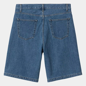 Shorts en jean décontractés pour hommes, coupe ample, bleu foncé, nouvelle mode estivale, dernier design, broderie personnalisée - Product Image 2
