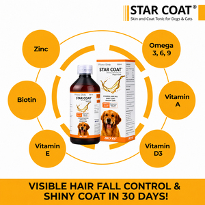 STAR COAT Tonique pour la peau des chiens et des chats 500ml Supplément liquide Omega 3 6 9 Sans céréales Peau saine Pelage brillant Toutes races - Product Image 4