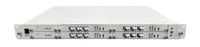 Rak Aluminium RDEKONO 3U 12 24 48 96 144 Core Port ODF Splice Tray Bingkai Distribusi Serat Optik Panel Patch Fiber