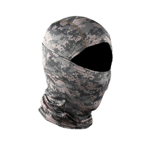 Ventes Flash : Cagoule tricotée à 1 trou, couvre-visage intégral, masque de ski thermique pour homme et femme, camouflage, sports d'hiver en extérieur - Product Image 4