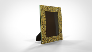 Premium Walnut <b>Wood</b> <b>Picture</b> <b>Frame</b> Metal Edge Table Top Photo <b>Frame</b> Custom Luxury Desk Display <b>Frame</b> Wedding Corporate Gift <b>Frame</b> - Product Image 4