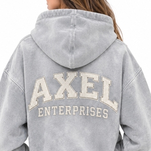 เสื้อฮู้ดซิปผู้หญิง แขนยาว สไตล์ลำลอง มีกระเป๋าหน้า ทรงพอดีตัว - Product Image 5
