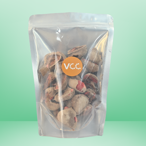 Chocolate-Coated Freeze-Dried Vacuum Fried Strawberry Snack Slices | Non-GMO <b>Sweet</b> <b>Sour</b> Taste | Healthy Crispy Ready Eat Bulk - Product Image 2
