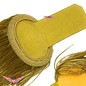 Hombreras y Epaulettes Francesas Napoleónicas para Hombre, Parches de Hombro con Insignias de Moda, Apliques Hechos a Mano - Product Image 3