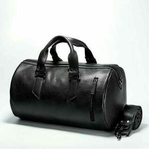 Nouveauté : Sac de voyage décontracté pour homme en cuir véritable, imperméable, sac de sport en cuir, en vente en ligne à bas prix - Product Image 5