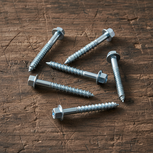 Tornillo de Cabeza Hexagonal Externa de Acero al Carbono CLASE 4, Marca PDC, Modelo 4, Resistente a la Corrosión, Galvanizado en Caliente, Rosca para Madera, Métrica/Pulgada - Product Image 5