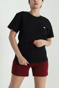 Women's Unisex Casual Plus Size Heavyweight Cotton <b>Blend</b> Fleece Crew Neck Sweatshirt-Customizable Colors Front Solid Breathable - Product Image 5