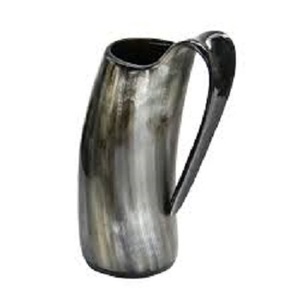 Taza de Cerveza Decorativa con Logotipo Personalizado, Hecha de Cuerno Real, Diseño Ecológico y Duradero, Estilo Antiguo, Ideal para Fiestas - Product Image 2