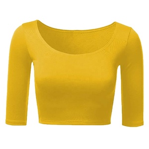 Wholesale Customize Cropped Top <b>Hoodie</b> Blend Cotton Polyester Fleece <b>Womens</b> <b>Red</b> Crop Top <b>Hoodie</b> Gym Clothing - Product Image 2