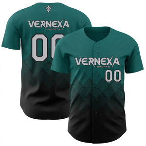 เสื้อเบสบอลโพลีเอสเตอร์แบบติดกระดุมสำหรับเด็กผู้หญิง ปักลายได้ตามต้องการ ชุดกีฬาเปล่าสำหรับงานซับลิเมชั่น เสื้อเบสบอล ผู้ผลิต OEM - Product Image 1