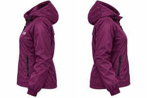 <b>Womens</b> Packable Windbreaker <b>Jacket</b> <b>Lightweight</b> <b>Hooded</b> Raincoat Outdoor Running Shell Casual Sportswear Wholesale Custom Clothing - Product Image 5