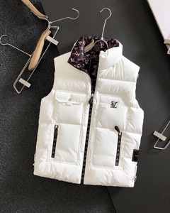 Gilet d'hiver pour homme Bearfit, 100% coton, matière extérieure vert foncé, fourrure coupe-vent, écologique, style vintage, fermeture éclair sur le devant, vêtement d'extérieur - Product Image 5