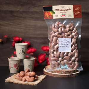 Vietnam Origin Roasted Cashew <b>Nuts</b> 200g Flat Vacuumed Bag Buttery Salty Flavor with Factory Price ISO Certified Premium Organic - Product Image 4