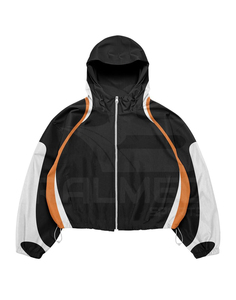 Ensemble de survêtement sportif à capuche, manches longues et short, color block, séchage rapide, 100% polyester/nylon, vêtements d'été, unisexe - Product Image 6
